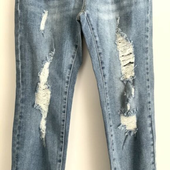 Judy Relaxed Fit Jeans High Waist Distressed 29 - Picture 12 of 13